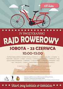 Utrudnienia w ruchu drogowym na terenie Chrzanowa w związku z IV Świętojańskim Rajdem Rowerowym