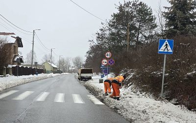 INFORMACJA  W ZAKRESIE ODŚNIEŻANIA CHODNIKÓW